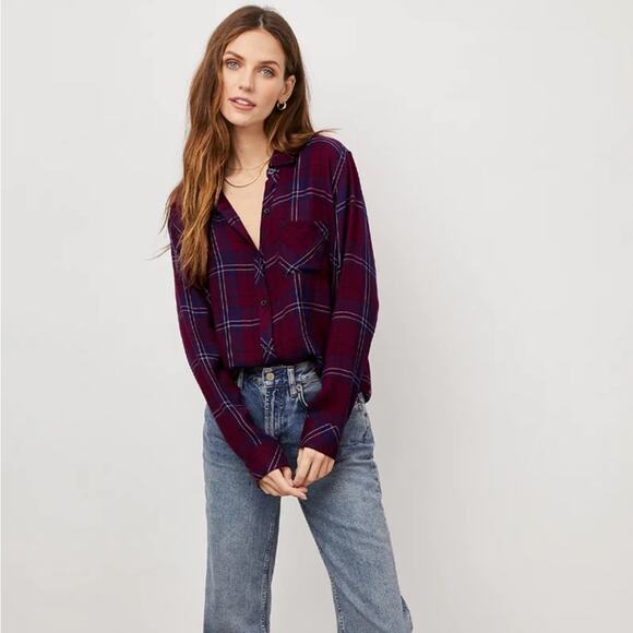 Rails Hunter Button Down Top Shirt S - Picture 1 of 6